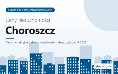 Ceny mieszkań w Choroszczy — październik 2026