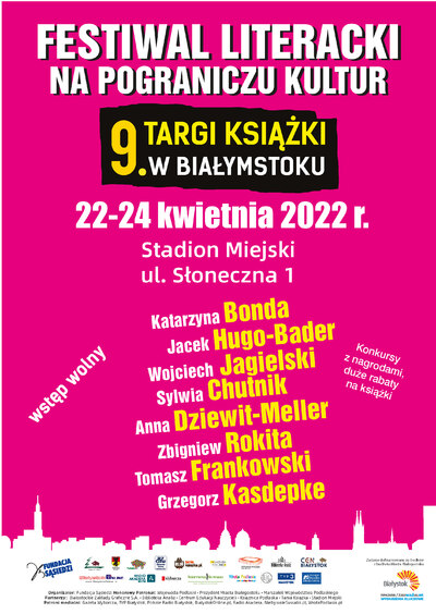Plakat: Festiwal Literacki Na Pograniczu Kultur