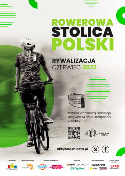 Plakat: Rowerowa Stolica Polski