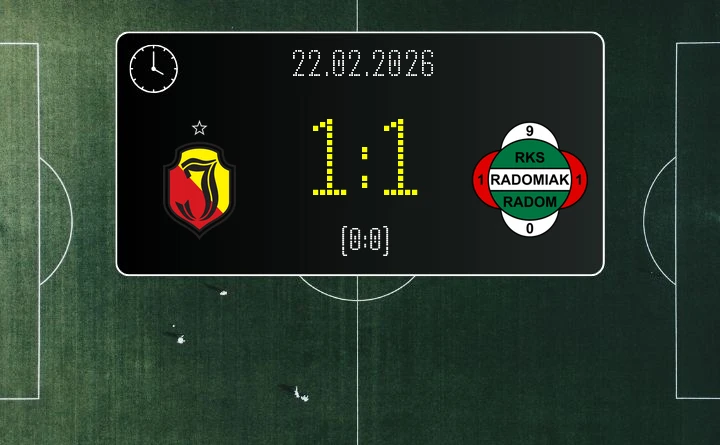 [PIŁKA NOŻNA] Jagiellonia Białystok – Radomiak Radom 1:1 w PKO BP Ekstraklasie – lider z pustym bilansem na Chorten Arenie