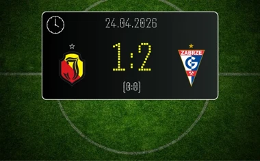 [PIŁKA NOŻNA] W PKO BP Ekstraklasie: Jagiellonia Białystok – Górnik Zabrze 1:2 w 30. kolejce. Goście rozstrzygnęli w doliczonym czasie