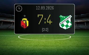 [PIŁKA NOŻNA] Jagiellonia Białystok II – Mławianka Mława 7:4 w Betclic 3. Lidze Grupa 1 (Grupa I) – festiwal goli w Białymstoku