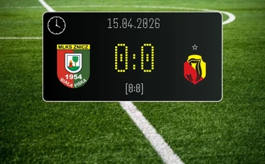 [PIŁKA NOŻNA] Znicz Biała Piska – Jagiellonia Białystok II 0:0 w Betclic 3. Liga Grupa 1 (Grupa I)