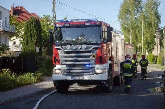 Strażacy ćwiczą ewakuację i triage w Wojewódzkim Szpitalu Zespolonym Białystok