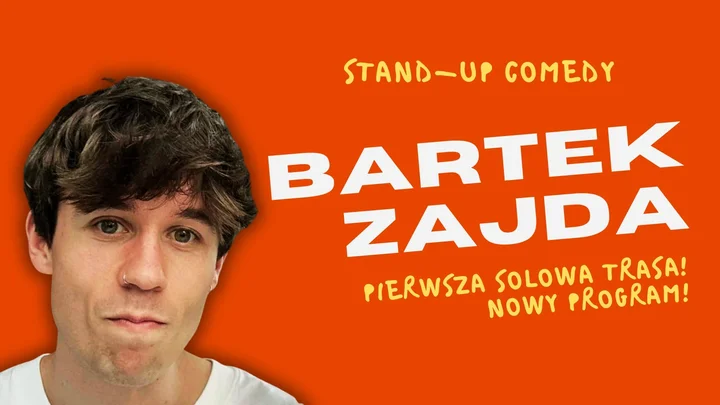 Grafika promocyjna wydarzenia Białystok: Bartek Zajda Stand-up — solowy program i praca z publicznością