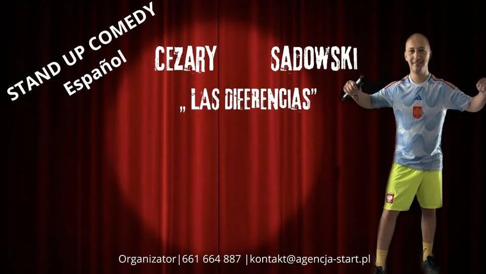 Grafika promocyjna wydarzenia Cezary Sadowski – Las diferencias w Białymstoku