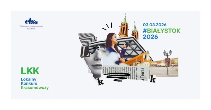 Grafika promocyjna wydarzenia BIAŁYSTOK - Lokalny Konkurs Krasomówczy