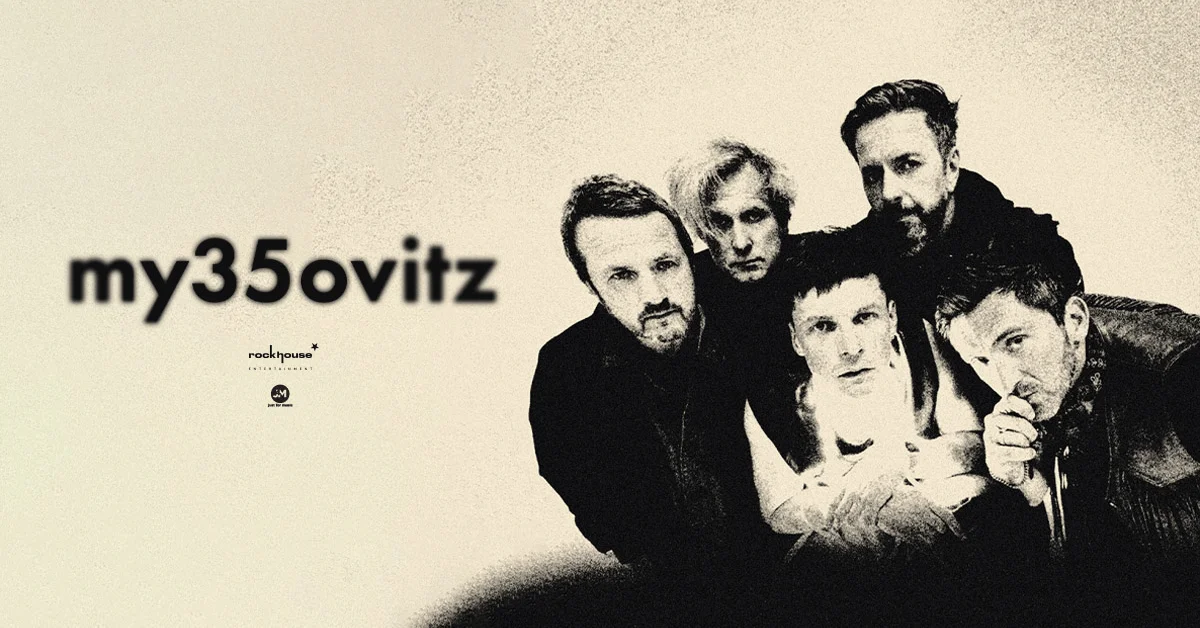 Grafika promocyjna wydarzenia Myslovitz my35ovitz w Białymstoku