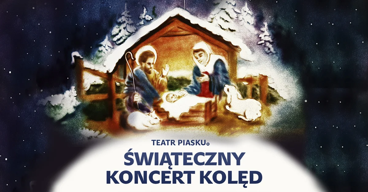 Grafika promocyjna wydarzenia Teatr Piasku Tetiany Galitsyny: Świąteczny koncert kolęd
