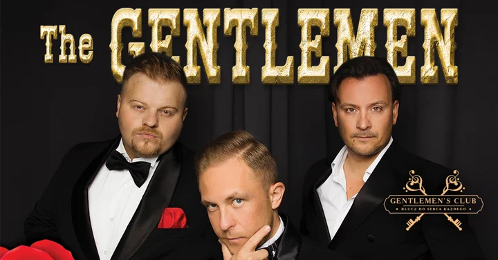 Obrazek przedstawia grafikę promocyjną wydarzenia Koncert trio wokalnego z repertuarem światowych przebojów w Białymstoku