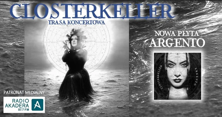Grafika promocyjna wydarzenia Koncert Closterkeller w Białymstoku — Argento Tour 19 października 2025