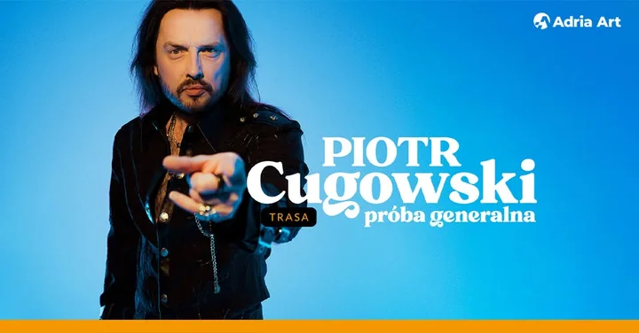 Grafika promocyjna wydarzenia Piotr Cugowski — Próba generalna w Białymstoku