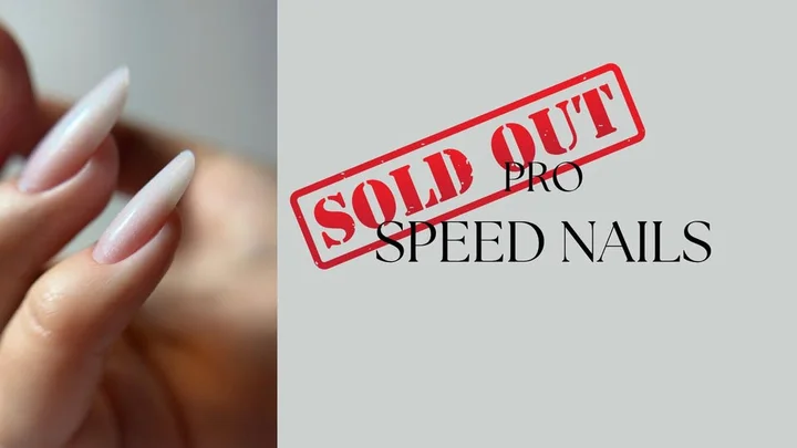 Grafika promocyjna wydarzenia SPEED NAILS PRO — szybkie przedłużanie i korekta paznokci w 30–45 min (Białystok)