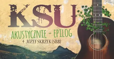Grafika promocyjna wydarzenia KSU Akustycznie + Józef Skrzek — koncert w Białymstoku