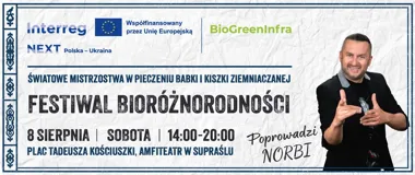 Grafika promocyjna wydarzenia Festiwal Bioróżnorodności
