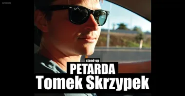 Grafika promocyjna wydarzenia Stand-up: Białystok — Tomek Skrzypek „PETARDA”
