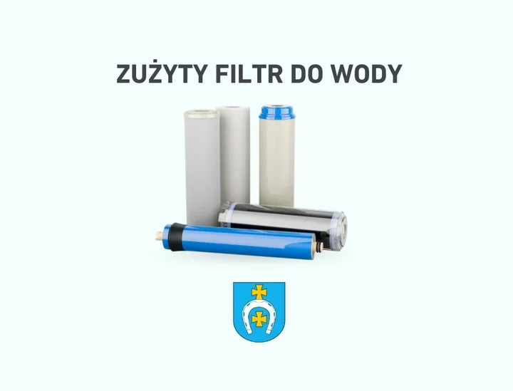 Zużyty filtr do wody nie trafia do jednego kosza i łatwo tu o pomyłkę