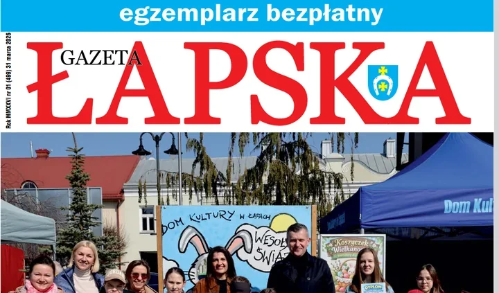Nowy numer „Gazety Łapskiej” trafia do sklepów i urzędów w całej gminie