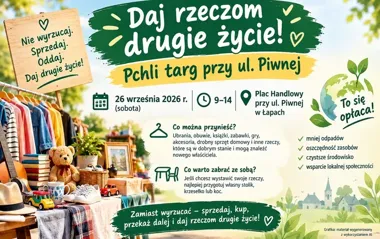 Pchli targ przy ul. Piwnej. Rzeczy zyskają drugiego właściciela