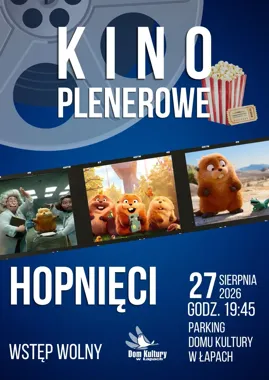 Film „Hopnięci” w kinie plenerowym w Łapach. Wstęp wolny