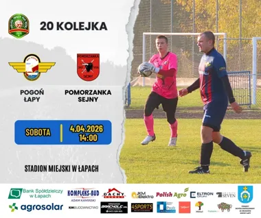 W Łapach czeka trudny sprawdzian z liderem, ale Pogoń ma atut z pierwszego meczu