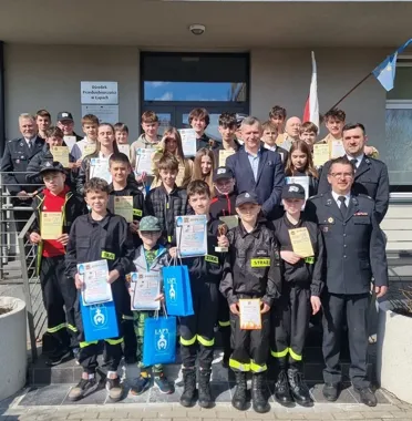 W Łapach młodzi sprawdzili wiedzę o pożarach i szykują się do powiatu