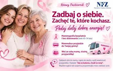 Mammobusy ruszają po Podlaskiem. Bezpłatne badania także dla kobiet z Łap