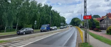 Obwodnica Augustowa dzieli miasto. W tle ruch ciężarówek i spór o lasy