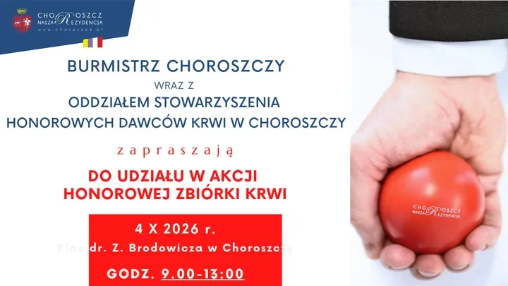 Kilka minut może uratować życie. W Choroszczy będzie zbiórka krwi