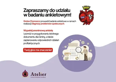 Anonimowa ankieta ma wskazać, gdzie w gminie narastają problemy społeczne