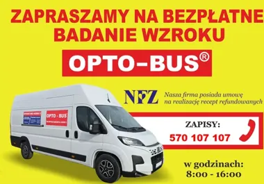 Mobilny gabinet okulistyczny przyjedzie do Choroszczy. Badania bez opłat