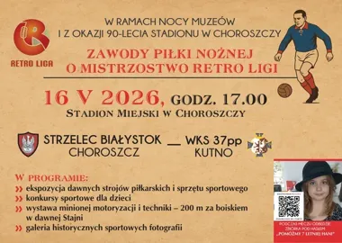 Retro futbol wraca do Choroszczy – stadion świętuje 90 lat