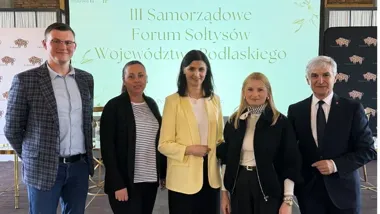 Sołtysi z Choroszczy wrócili z forum z nowym pomysłem dla Podlasia