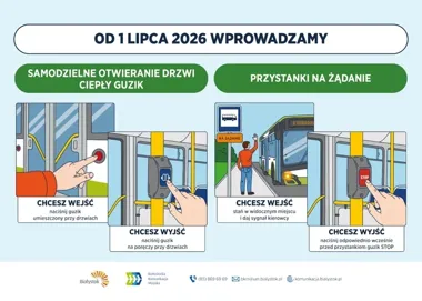 Autobus już nie otworzy drzwi sam. W Choroszczy ruszają nowe zasady BKM