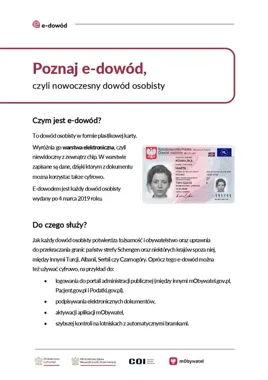 E-dowód to nie tylko dokument w portfelu. Co można nim zrobić?