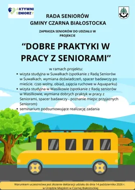 Suwałki, Wasilków i wymiana doświadczeń. Rada Seniorów czeka na zgłoszenia