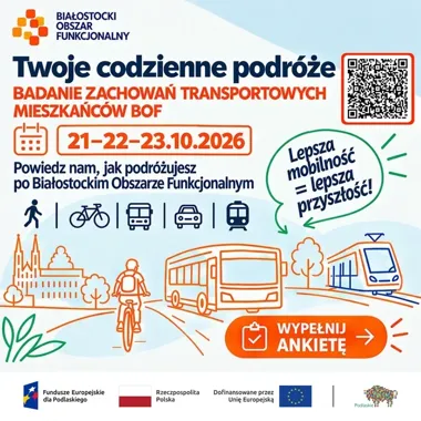 Tylko trzy dni na ankietę o podróżach mieszkańców Czarnej Białostockiej