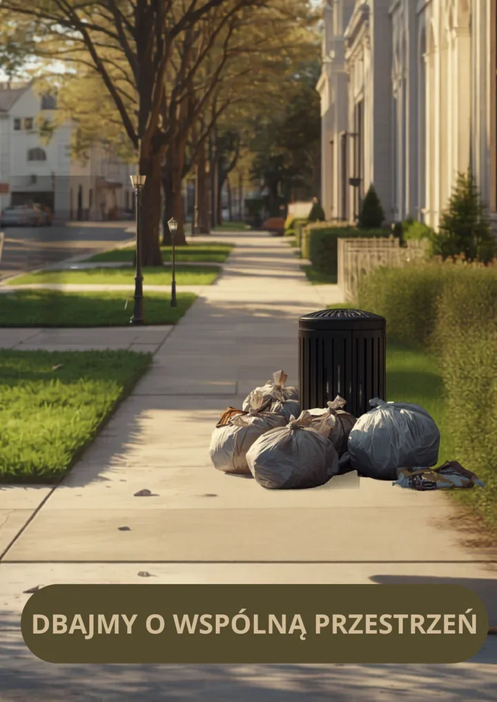 Mały kosz to nie drugi kontener – za śmiecenie grozi mandat od 500 zł