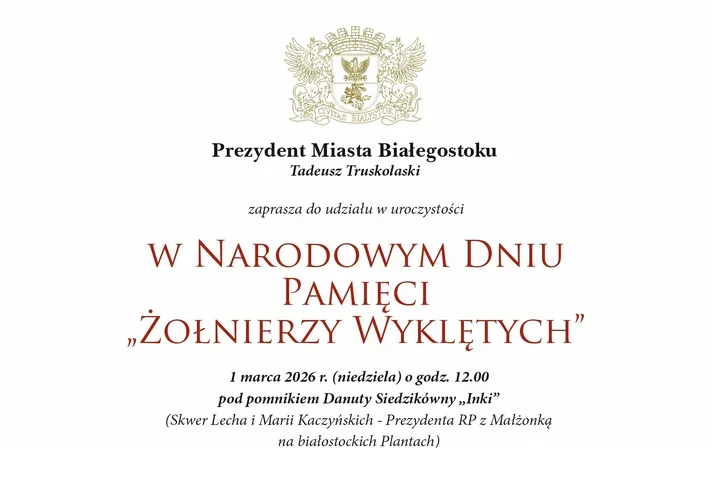 W Parku Planty i na cmentarzach – Białystok uczci Narodowy Dzień Pamięci Żołnierzy Wyklętych