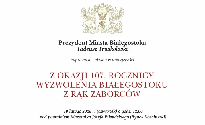 Powrót miasta do Polski zapamiętany w Białymstoku – uroczystości przy pomniku Piłsudskiego