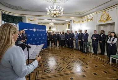 Blisko 20 pracowników wodociągów odebrało państwowe medale w Białymstoku