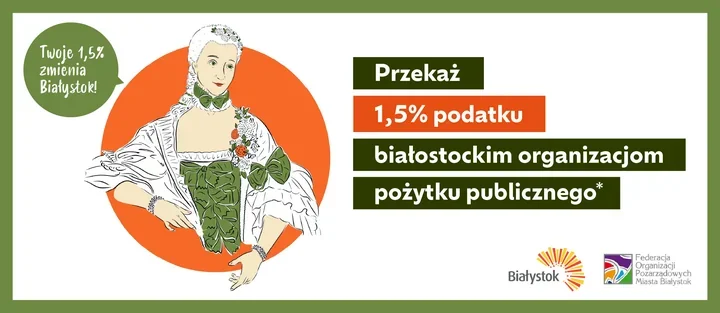1,5% podatku może wzmocnić białostockie organizacje – jak wybrać OPP