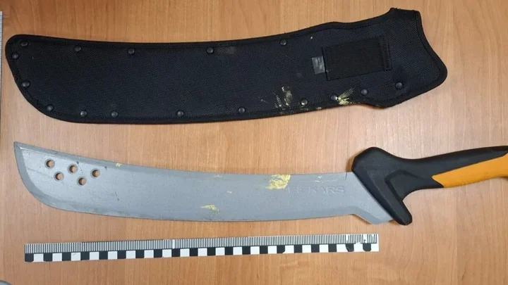 Maczeta, gaz i rower po awanturze w białostockim warsztacie - 42-latek zatrzymany