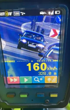 160 km/h na krajowej ósemce. 21-latek stracił prawo jazdy