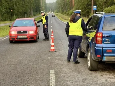 Ponad 2,5 tysiąca kontroli trzeźwości. Pięciu kierowców z alkoholem
