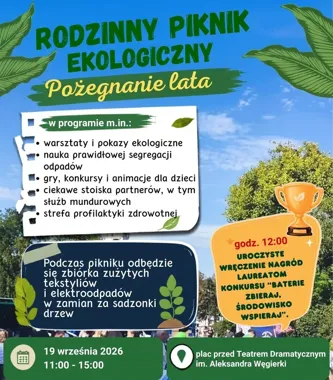 Zużyte tekstylia i elektroodpady wymienią na sadzonki