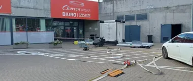 Podejrzana przesyłka na stadionie. Strażacy sprawdzili procedury