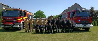 W Jeżewie Starym 19 druhów zdało egzamin mimo upału
