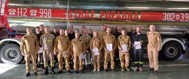 Trzy egzaminy i 78 nowych ratowników OSP w powiecie białostockim