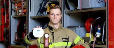 Białystok rozdał wszystkie czujki - strażacy zamknęli akcję na ostatnim szkoleniu